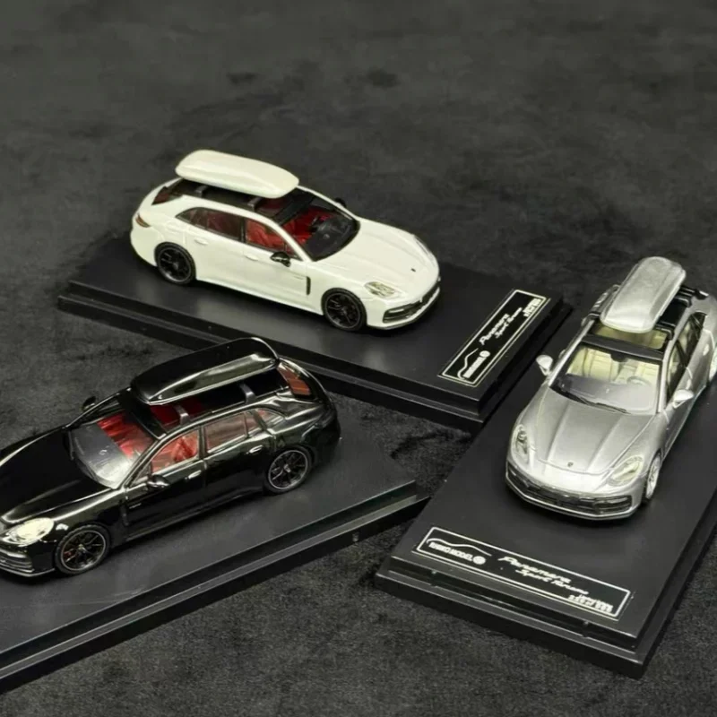 Red Porsche Panamera Wagon 1:64 Scale Model 3 Red Porsche Panamera Wagon 1:64 Scale Model - Image 3