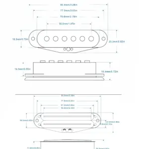 Cream SSS Electric Guitar Pickup Set 9 S2ea80a448dcc4851b02e2ad61819fc5bQ