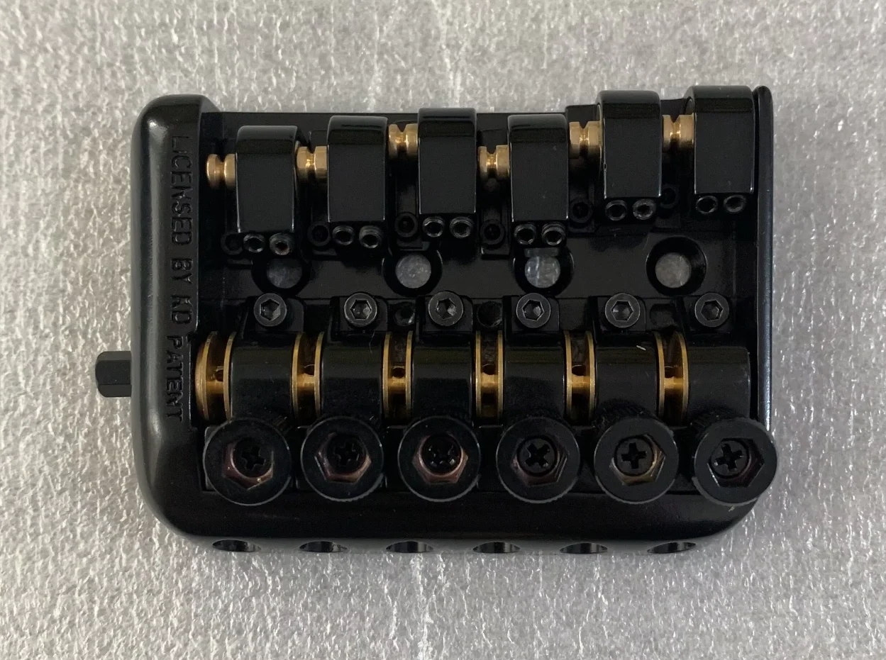 Professional Headless Guitar Bridge 76x55mm 2 Professional Headless Guitar Bridge 76x55mm - Image 2