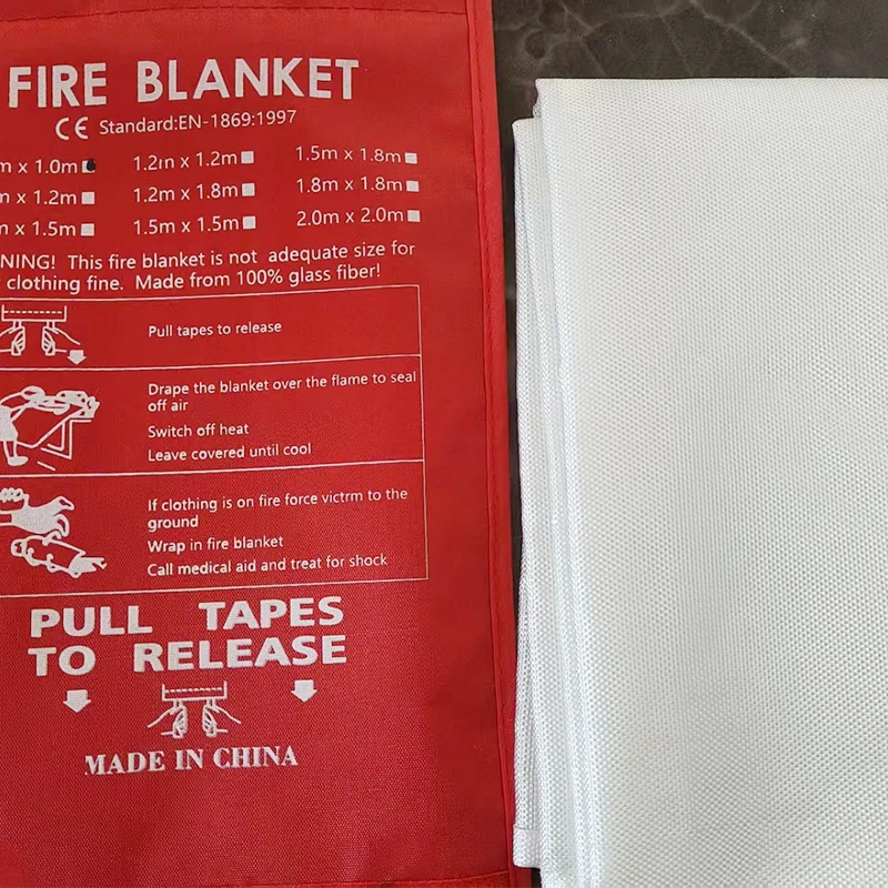 1M Fire Blanket for Emergency Safety 2 1M Fire Blanket for Emergency Safety - Image 2