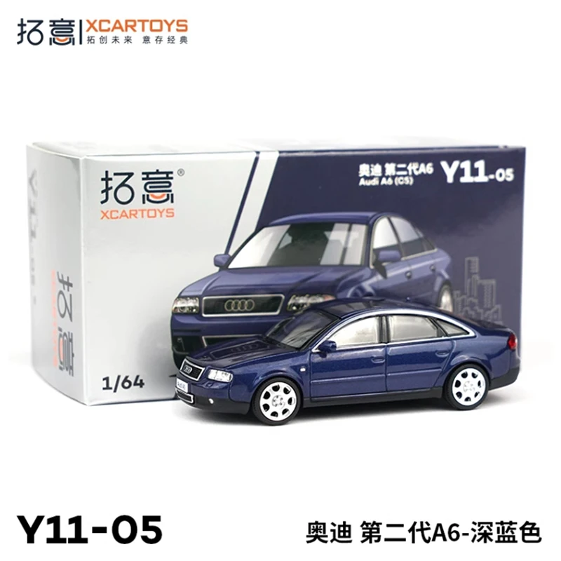 Dark Blue 1/64 Scale A6 Y11-05 Model Car 2 Dark Blue 1/64 Scale A6 Y11-05 Model Car - Image 2