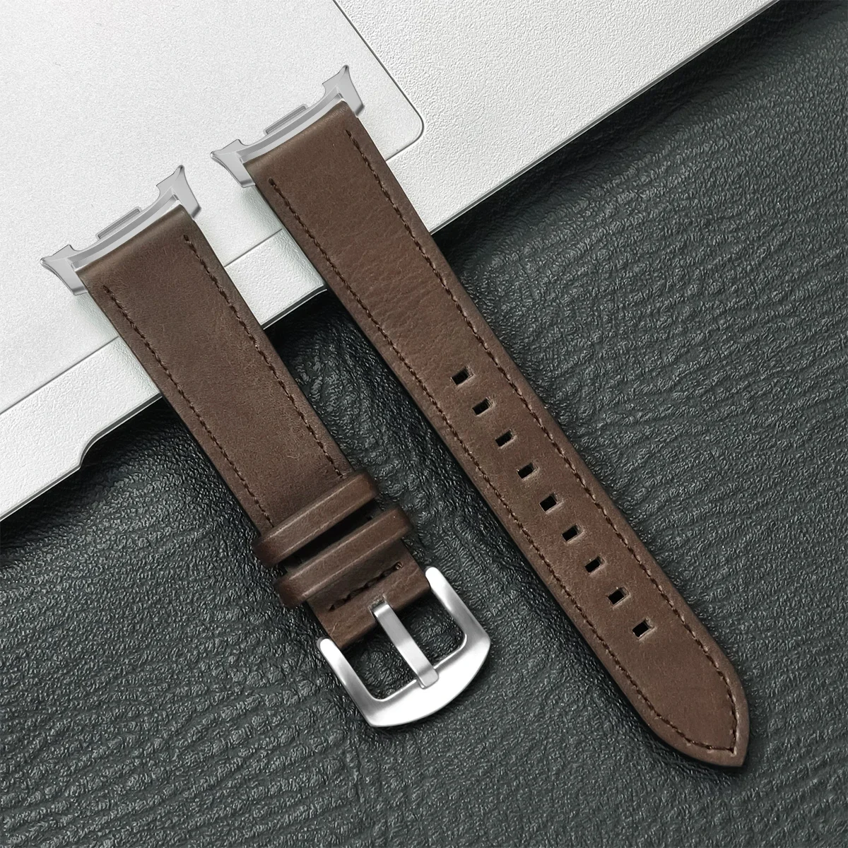 Leather Strap for Galaxy Watch Models 10 Leather Strap for Galaxy Watch Models - Image 10