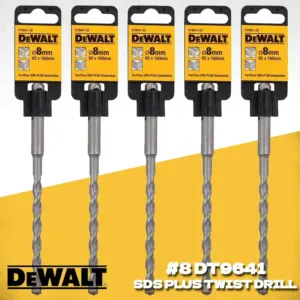 DEWALT SDS Plus Concrete Drill Bit Set