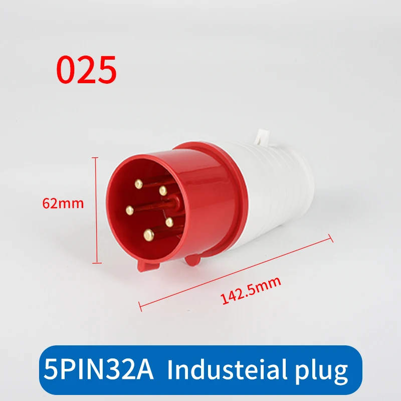 Industrial Waterproof Power Connector 32A 220/380V 10 Industrial Waterproof Power Connector 32A 220/380V - Image 10