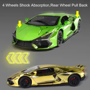 1:24 Revuelto Sports Car Model in Metallic Purple 14 S2f13cfcd979f438f8ed8e5f884ad9a89q