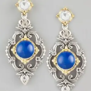 Elegant Silver and Gold Drop Earrings for Women 3 S2f23ce2f3cf24c329eb7ed191250a101U
