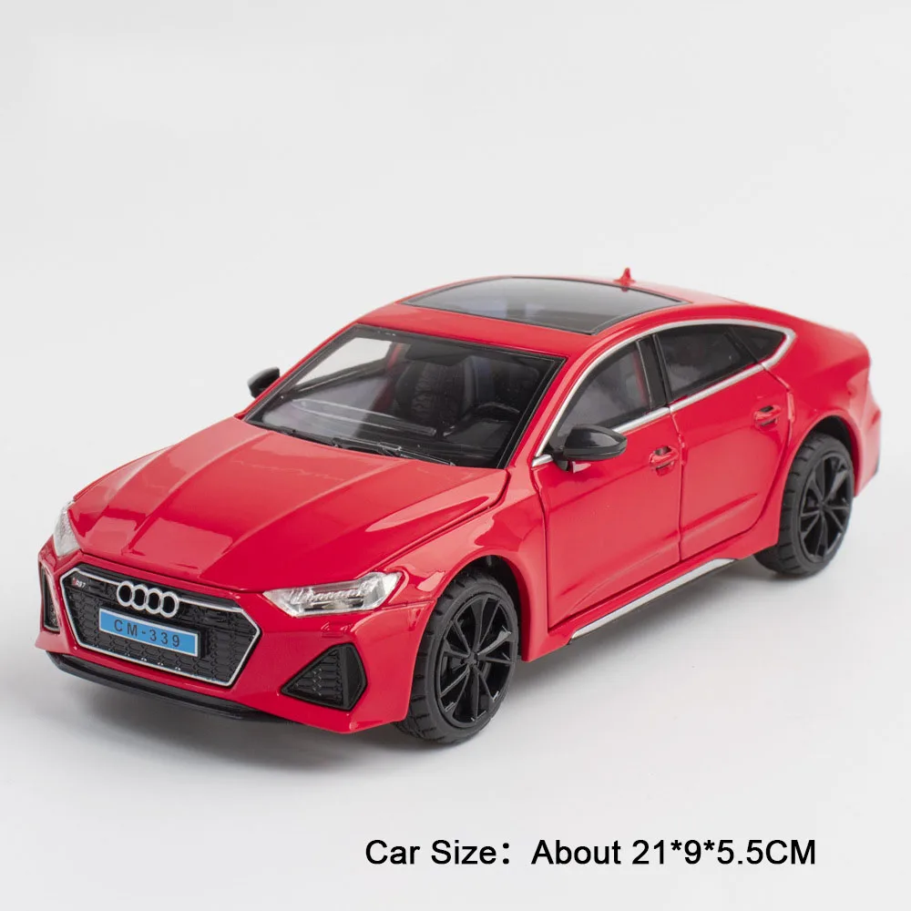 Audi R8 V10 Plus 1:24 Diecast Model Black 7 Audi R8 V10 Plus 1:24 Diecast Model Black - Image 7