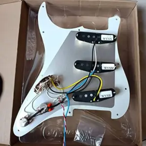 Vintage Strat Pickguard Set with Alnico 5 PUs 11 S2f456234466749afb17fe37a8e966bc9j