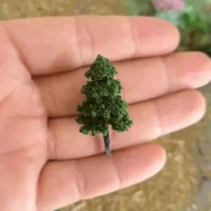Miniature Pine Trees for Dioramas Set 11 S2f4b02bb3ea94237b7b45314d0ceaf21t