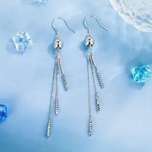 LL-YS0556 Tibetan Silver Dangle Earrings 10 S2f550c0f31e5480487c653d931ca52ebt