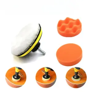 Bright Orange Foam Polishing Pad for Surfaces 11 S2f5c16f755374baabf7e2cea7a8be565L