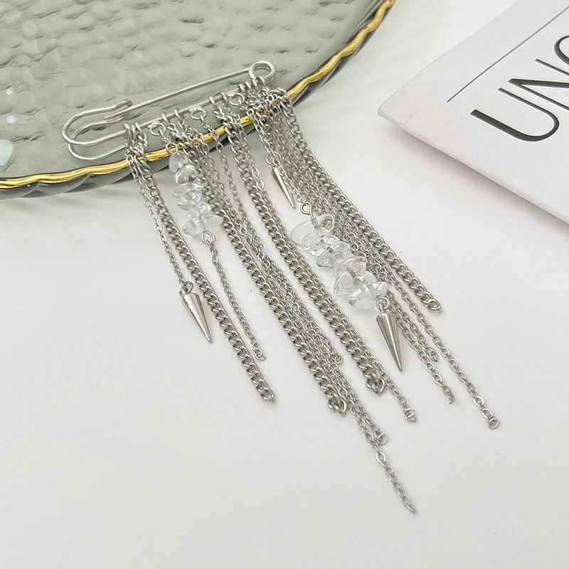 Silver Tassel Pants Chain Accessory 5 Silver Tassel Pants Chain Accessory - Image 5