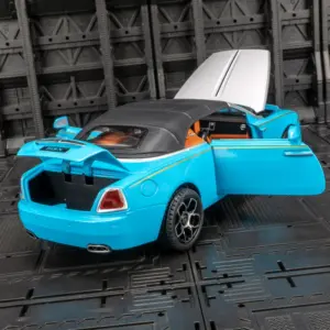 Luxury 1:24 Blue Diecast Car Model 11 S2f85ce1de87845c9b4bdb828434df2d1l