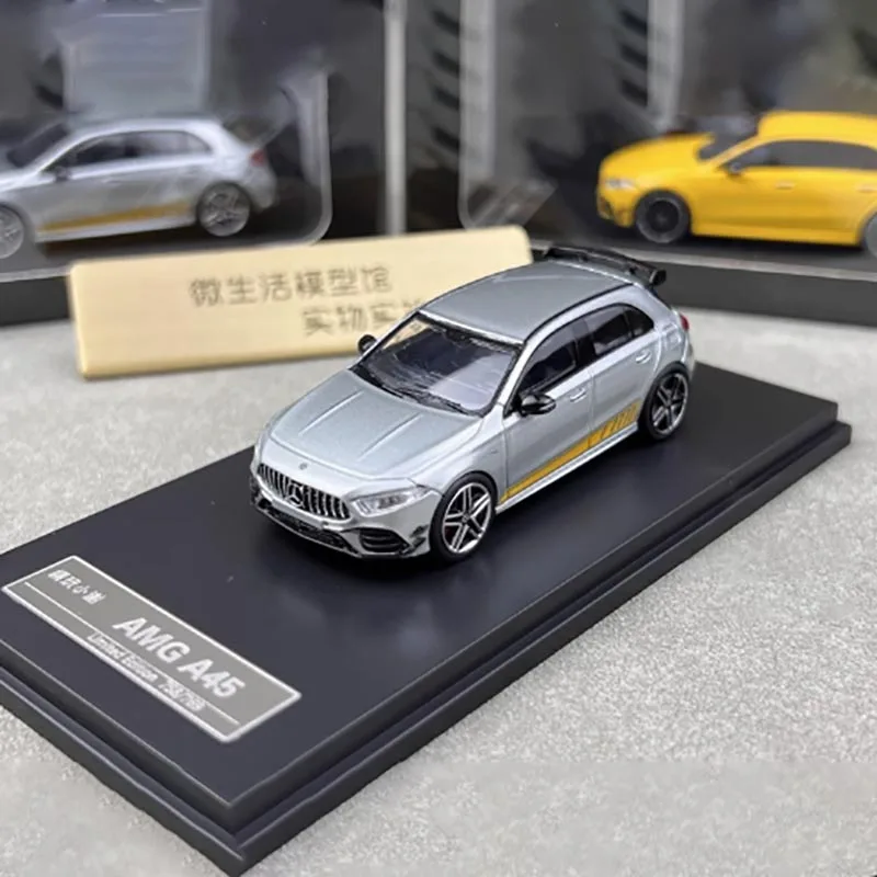 White Mercedes-Benz A45 AMG 1/64 Scale Model 5 White Mercedes-Benz A45 AMG 1/64 Scale Model - Image 5