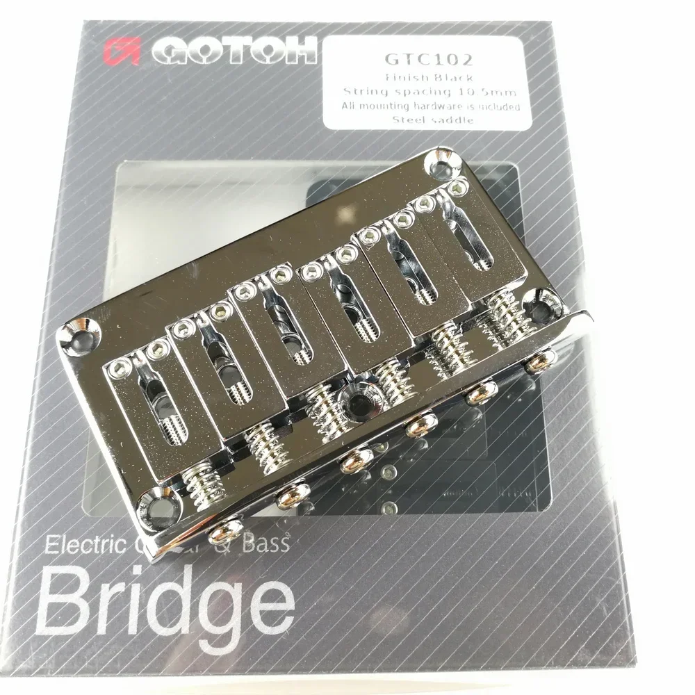 GOTOH GTC102 Electric Guitar Fixed Bridge 4 GOTOH GTC102 Electric Guitar Fixed Bridge - Image 4