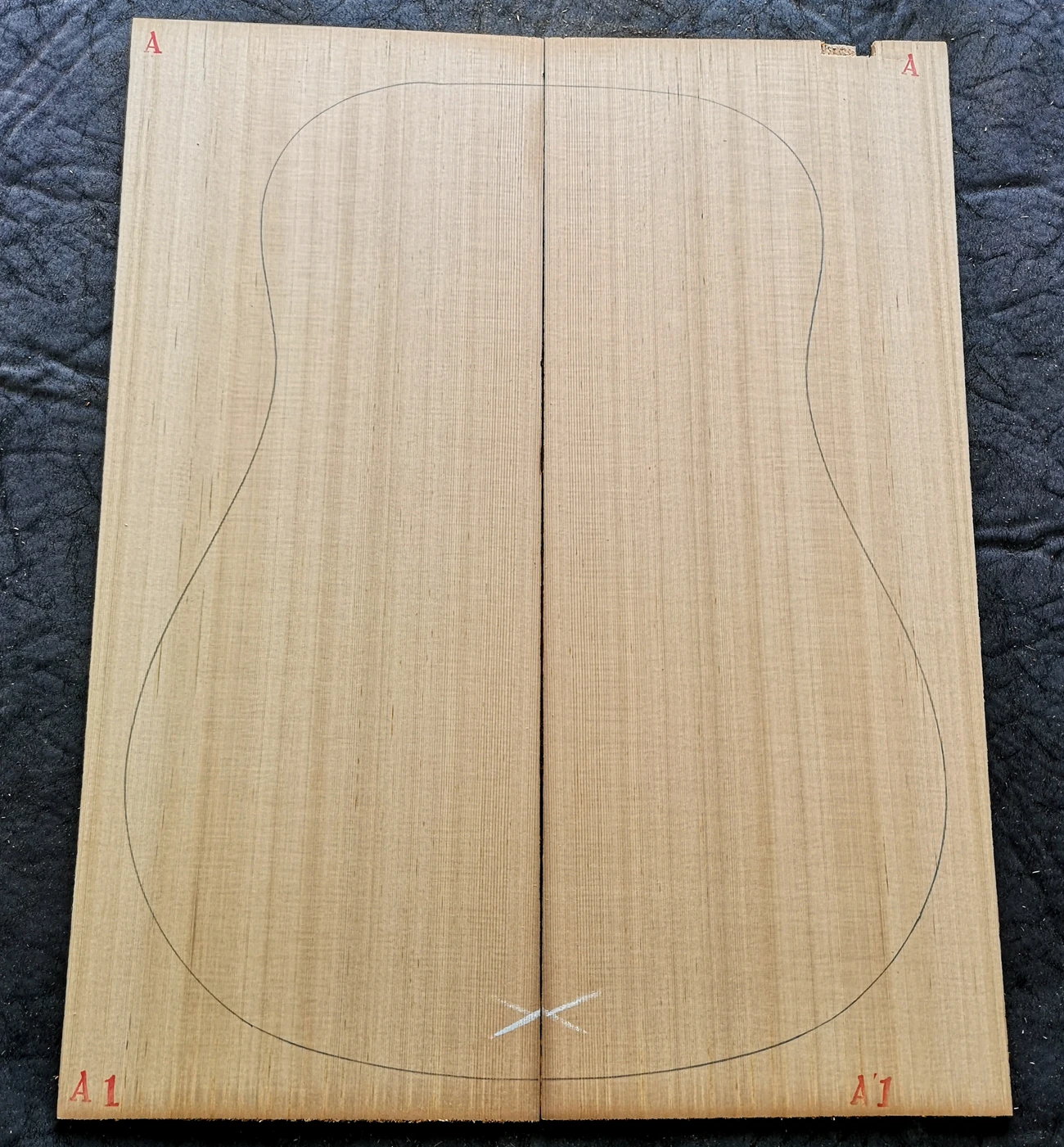 Premium AA Grade Red Cedar Guitar Top Set 9 Premium AA Grade Red Cedar Guitar Top Set - Image 9