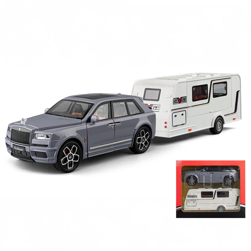 Rolls Royce Cullinan Trailer Diecast Model 10 Rolls Royce Cullinan Trailer Diecast Model - Image 10