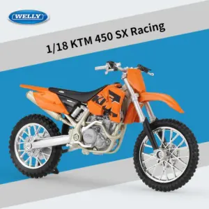 KTM 1:18 Scale Diecast Motorcycle Model 17 S3024ab44950f43a4a9e747cc16dd6724K