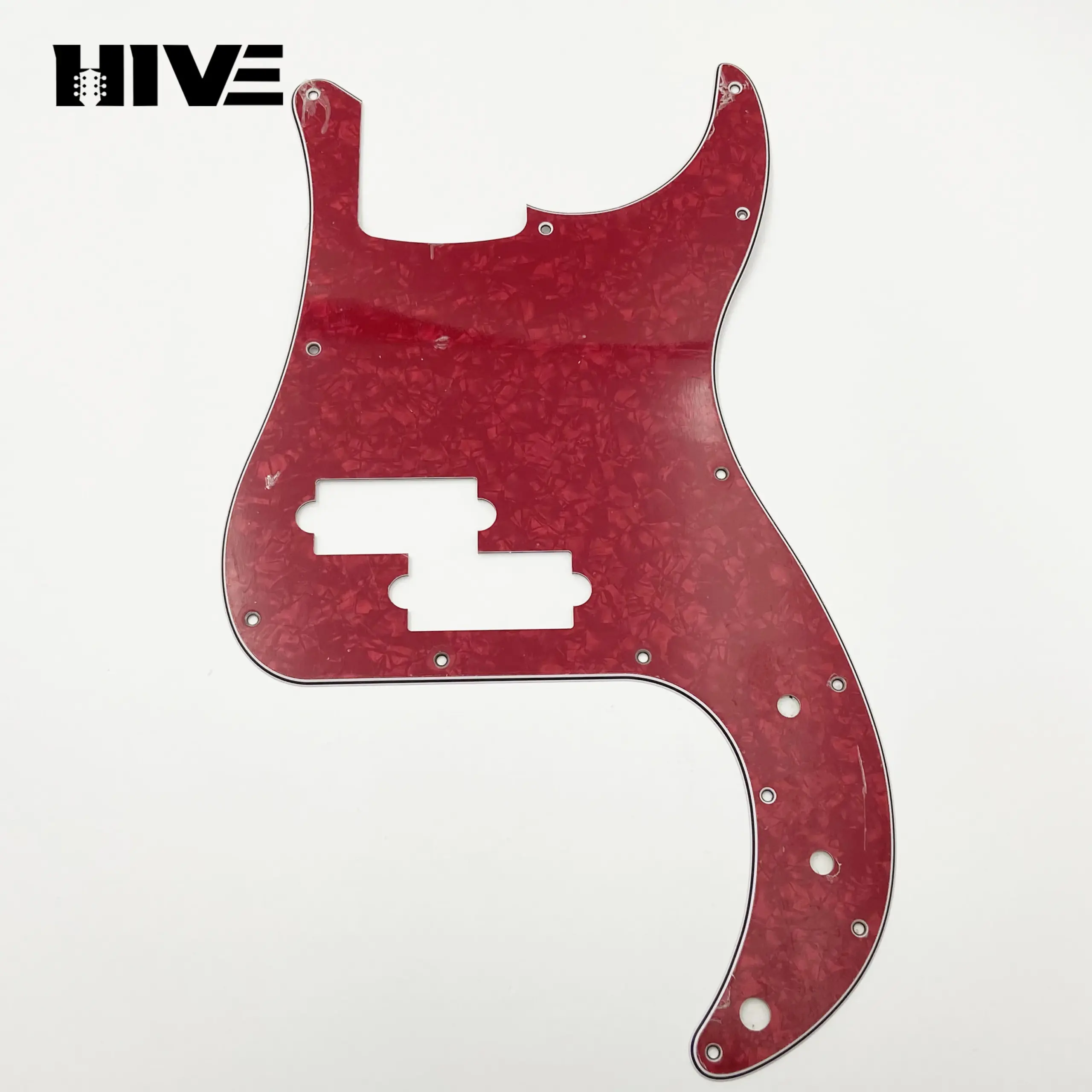 PB Electric Bass Pickguard in Multiple Finishes 2 PB Electric Bass Pickguard in Multiple Finishes - Image 2