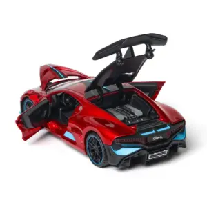 1:32 Bugatti Divo Diecast Model in Blue 12 S303edbb048804a179b53ab6d06355e4e9