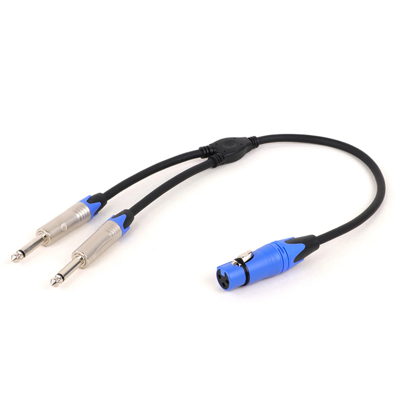 Multi-Colored XLR to Dual 6.35 Splitter Cable 10 Multi-Colored XLR to Dual 6.35 Splitter Cable - Image 10