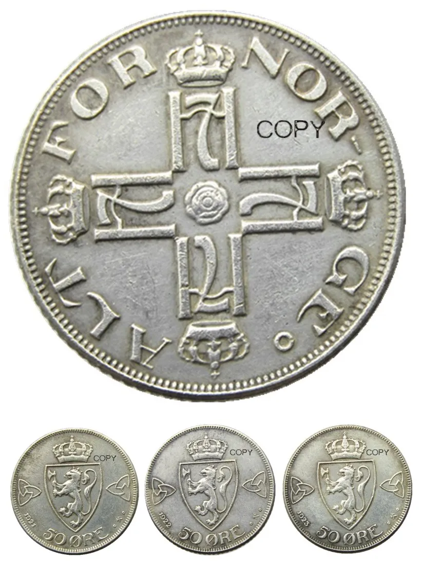 Vintage Norwegian 1921-1923 Coin Set 9 Vintage Norwegian 1921-1923 Coin Set - Image 9