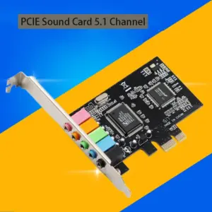 PCI-E 1X Sound Card with 5.1 Surround Sound 8 S305a65630aa64b9c89687c0f664600aaS