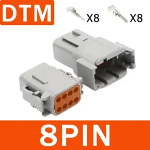 Waterproof Automotive DTM Connector 2-12 Pin Set 19 S306947cef91344e7b44a7ba939e0f2f2K 1