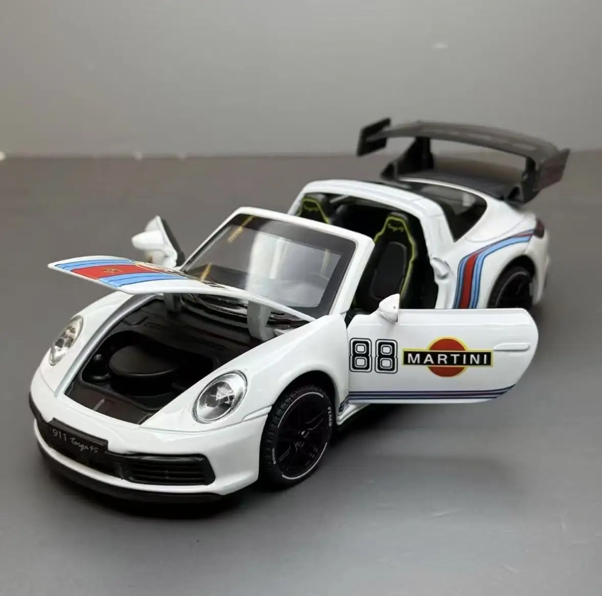 Porsche Martini Diecast Model 1:32 Scale 2 Porsche Martini Diecast Model 1:32 Scale - Image 2