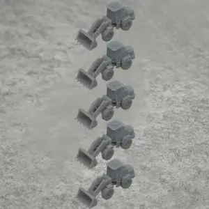Resin Earthmoving Loader Miniatures Set for Dioramas 8 S306dcb0dc7d044eca193b60fc1f7259fK