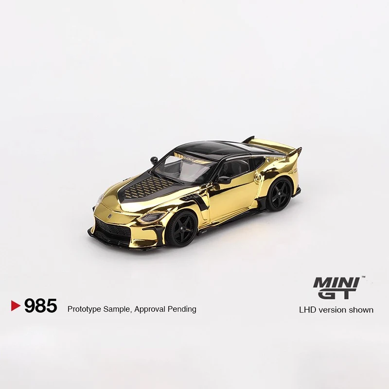 Gold Nissan Z Veilside FFZ400 1:64 Diecast Model 4 Gold Nissan Z Veilside FFZ400 1:64 Diecast Model - Image 4
