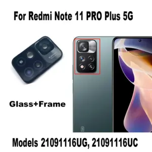 Xiaomi Redmi Note 11 Pro+ 5G Rear Camera Glass Kit 15 S307c77438c234737802afde1da494001G