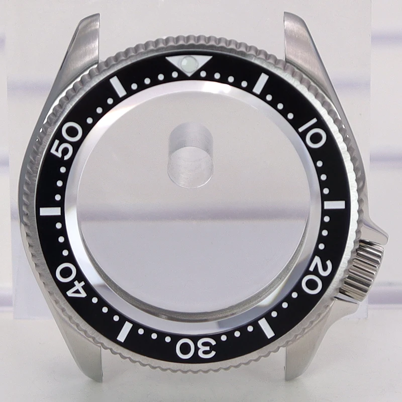 Black Stainless Steel Watch Case for Men 10 Black Stainless Steel Watch Case for Men - Image 10