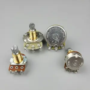 Korean Brass Shaft Guitar Potentiometer A500K 11 S3096e6128f3b48d09884aefb588395cbh