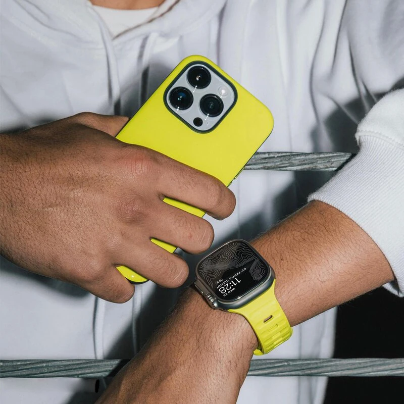 Vibrant Silicone Watch Band for Apple Watch Series 1- Ultra 6 Vibrant Silicone Watch Band for Apple Watch Series 1- Ultra - Image 6