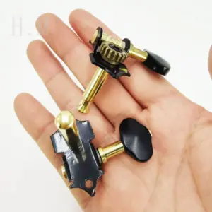 Premium Acoustic Guitar Tuning Pegs Set Black or Gold 9 S30a05e4d3ec34911b4adc216303fac416