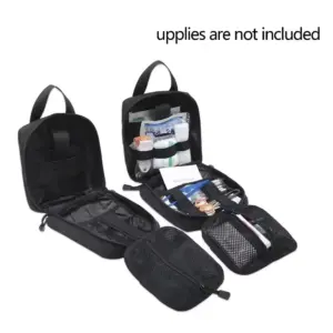 Durable Black Tactical Medical Pouch 9 S30c4fe9ed88048e59d7ca1597c91850aO