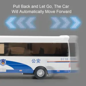 1:32 Scale Police Bus Replica for Collectors 12 S30c7071d340e46bbabd7d37391933edfk