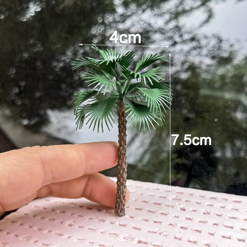 Miniature Brass Palm Trees Set for Dioramas 9 Miniature Brass Palm Trees Set for Dioramas - Image 9