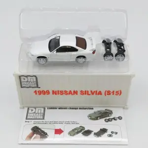 Silver Nissan Silvia S15 Model 1/64 Scale 12 S30dd0305f1d148e894d6000dde96b7957 1