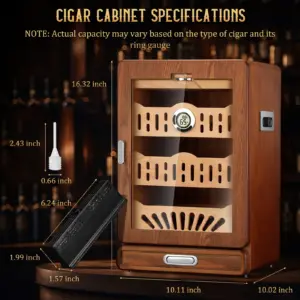 Elegant Cigar Humidor Cabinet for Collectors 12 S310268d326ae4dbcb8b9bfe388570b458