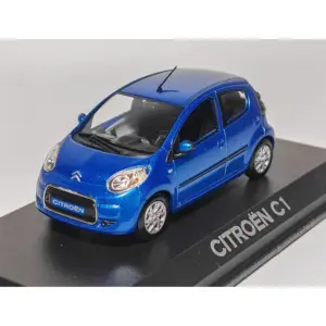 Vibrant Blue Citroën C1 Sedan Diecast Model 7 S310e799c93a141e8baf321a34ff61e93n