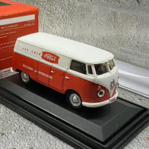 Vintage Volkswagen Van Diecast Model 1:72 Scale 7 S312c9f28777f42d59bb7ec4d9045057eE