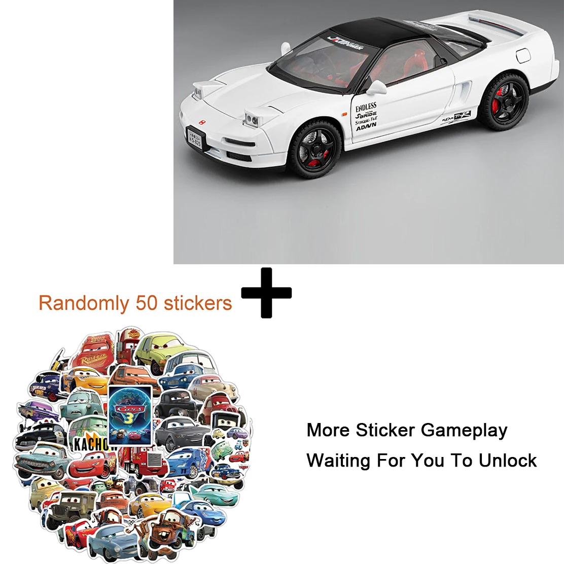 Vibrant Yellow Honda NA1 Diecast Car Model 7 Vibrant Yellow Honda NA1 Diecast Car Model - Image 7