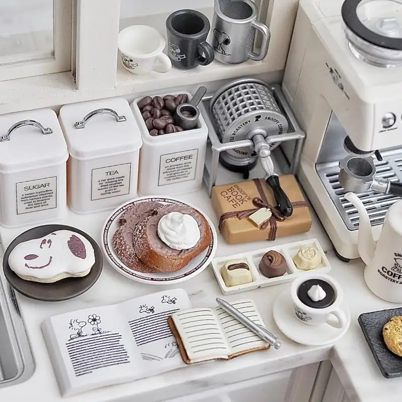 Miniature Dollhouse Storage Containers Set 4 Miniature Dollhouse Storage Containers Set - Image 4