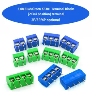 20-Pack KF301 Screw Terminal Connectors Set