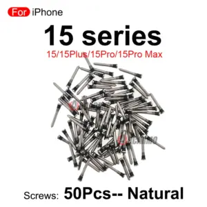 Set of 50 Black Screws for iPhone 15 Series 14 S314ea135b1af47d290bb0d9ff977ad5dY