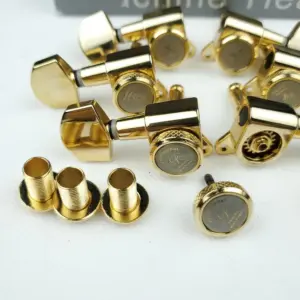 Gold Locking Guitar Tuners with 1:18 Gear Ratio 7 S31664e84af8e40da9c4e79ef0cad7212i