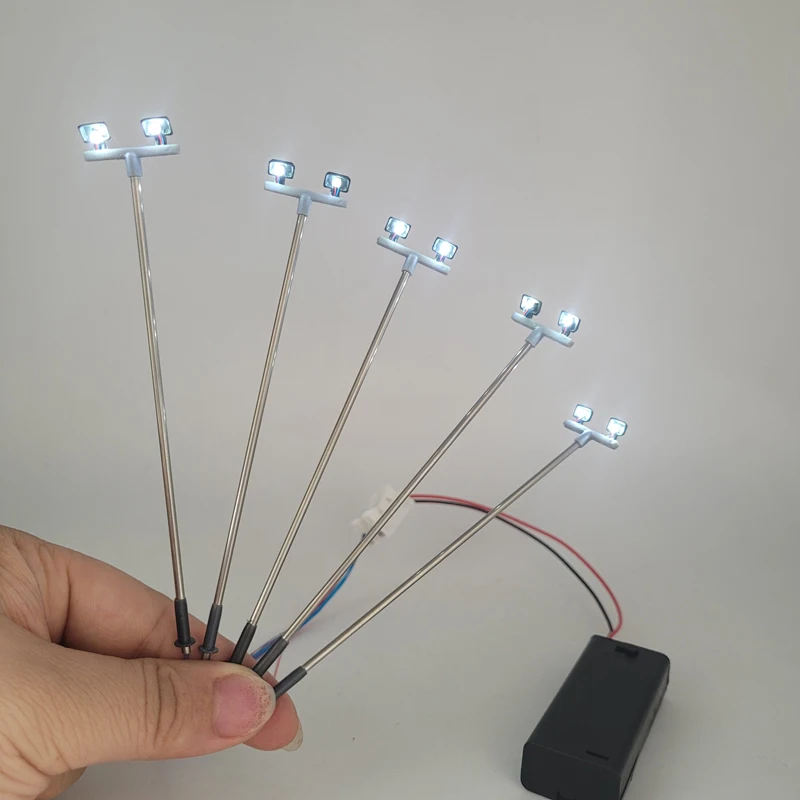 HO Scale Model Lighting Towers - Set of 2, 5, or 10 5 HO Scale Model Lighting Towers - Set of 2, 5, or 10 - Image 5