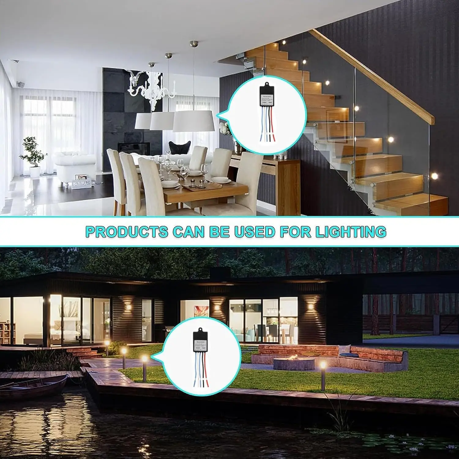 Wireless Remote Control Switch Relay 5-60V 20A 433MHz 4 Wireless Remote Control Switch Relay 5-60V 20A 433MHz - Image 4